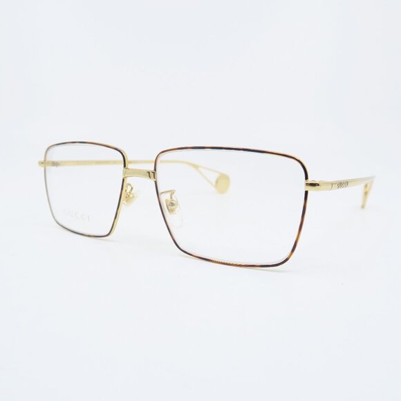 Gucci GG0439O 006 55mm Gold/Gold Metal, New Men's Eyeglasses Frames. - Picture 4 of 8